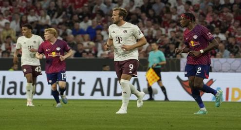 صدمة لهاري كين في ظهوره الأول.. لايبزيج يقهر بايرن ويتوج بكأس السوبر الألماني